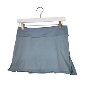 LULULEMON Skirt Skort Womens M? Blue‎ Athletic Pleated Tennis Running Activewear